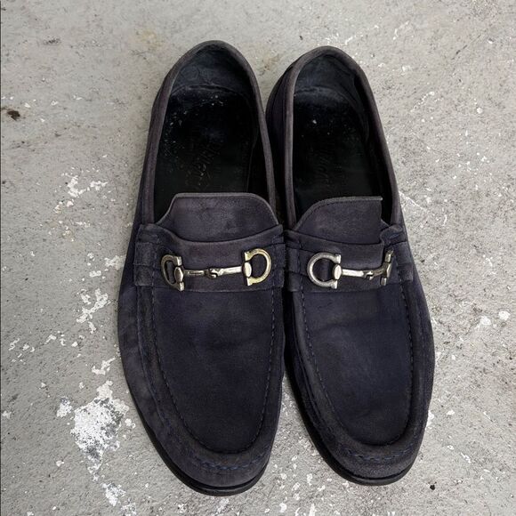 Ferragamo suede loafers main image 6